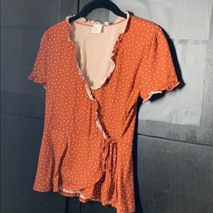 SOLD... Cute summer or fall blouse